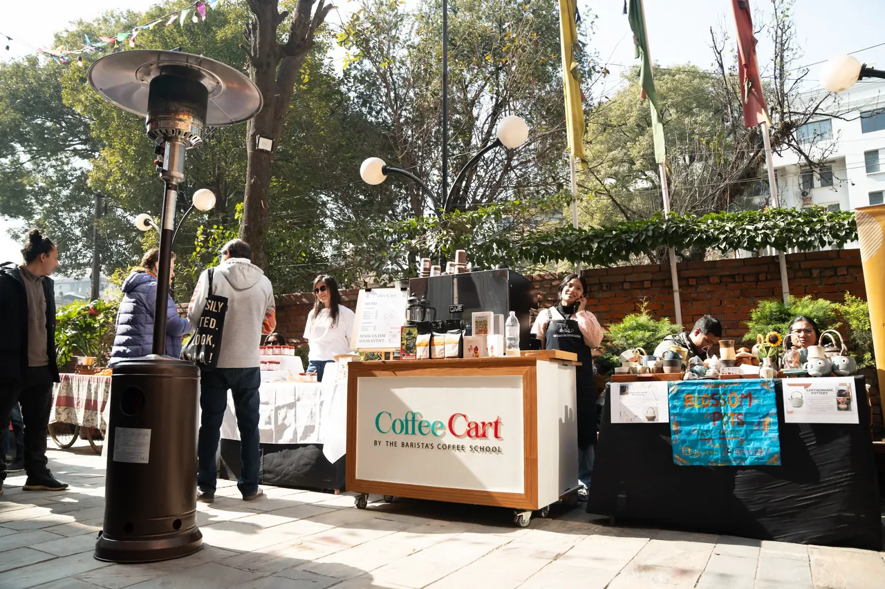 Coffee cart work