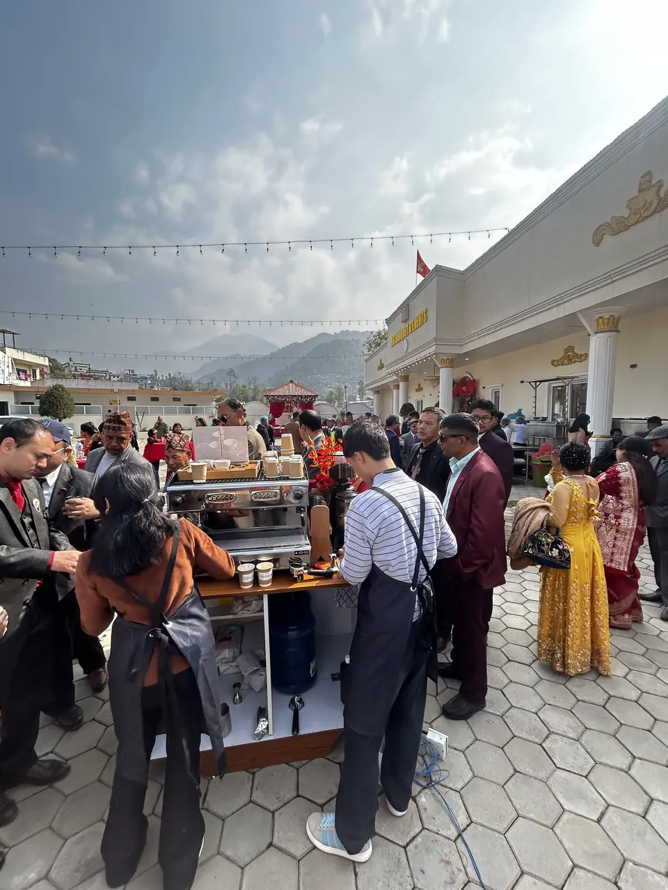 Coffee cart work