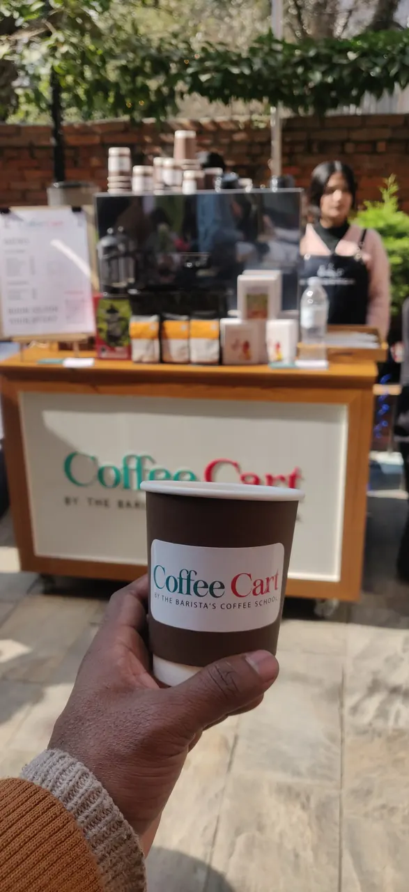 Coffee cart work
