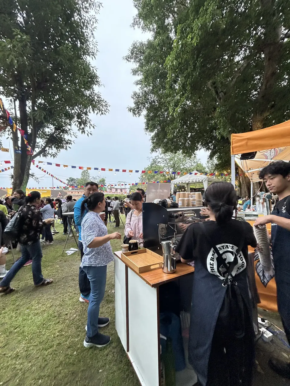 Coffee cart work