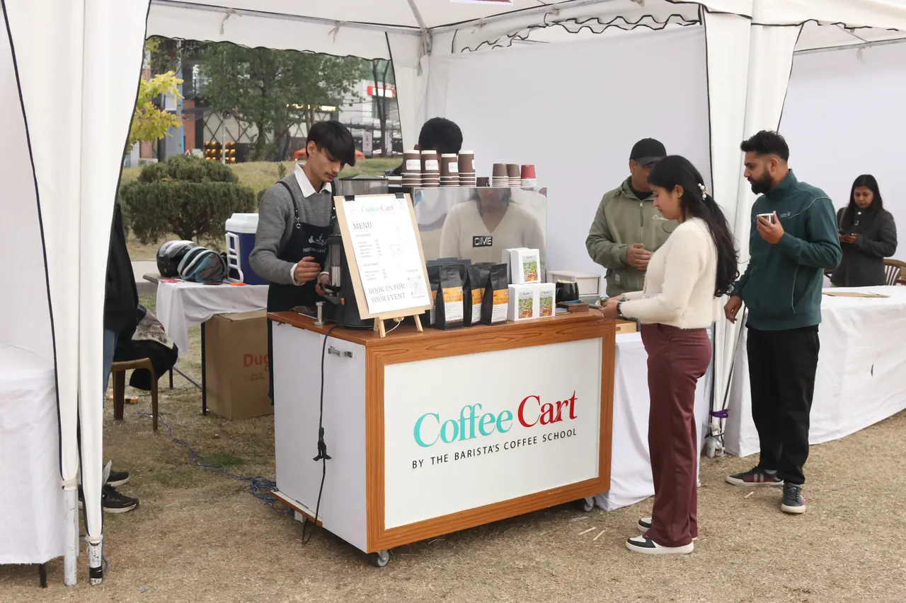 Coffee cart work