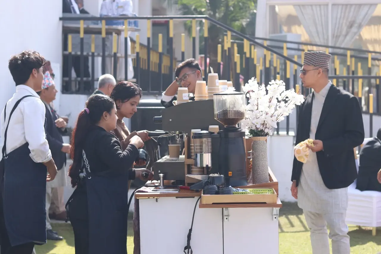 Coffee cart work