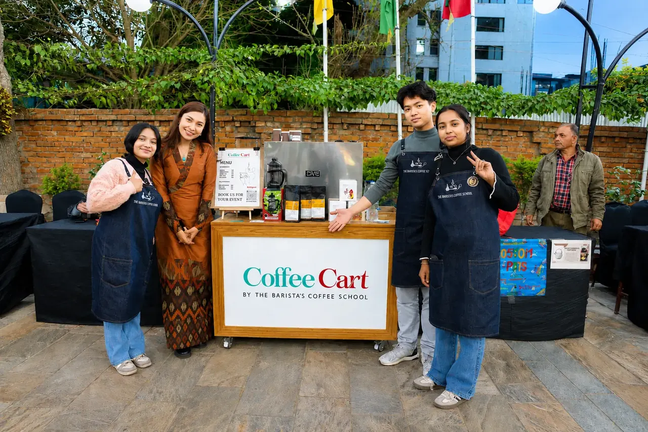 Coffee cart work