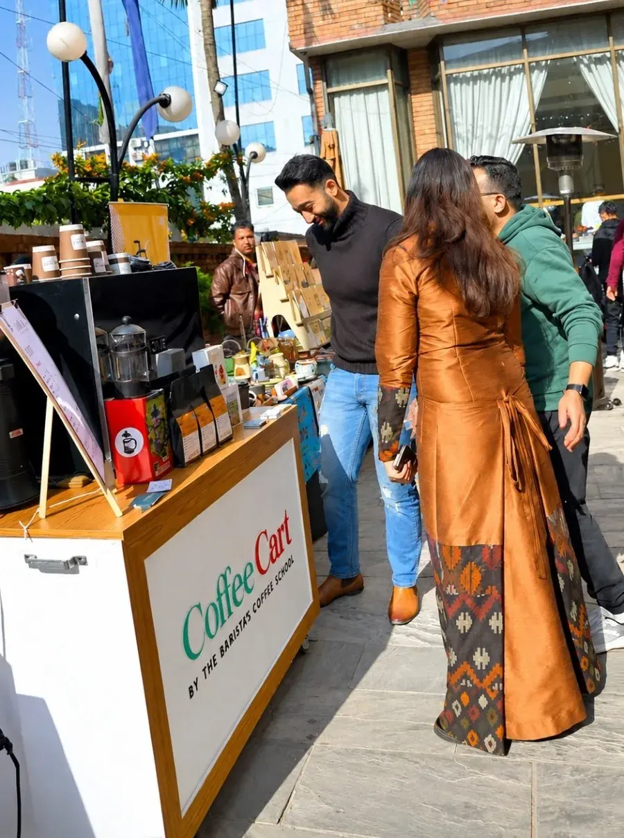 Coffee cart work