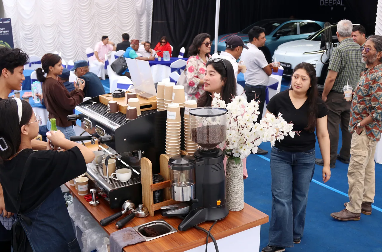 Coffee cart work