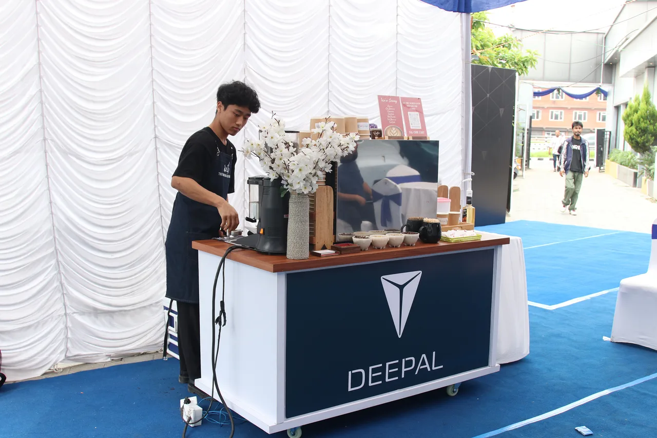 Coffee cart work