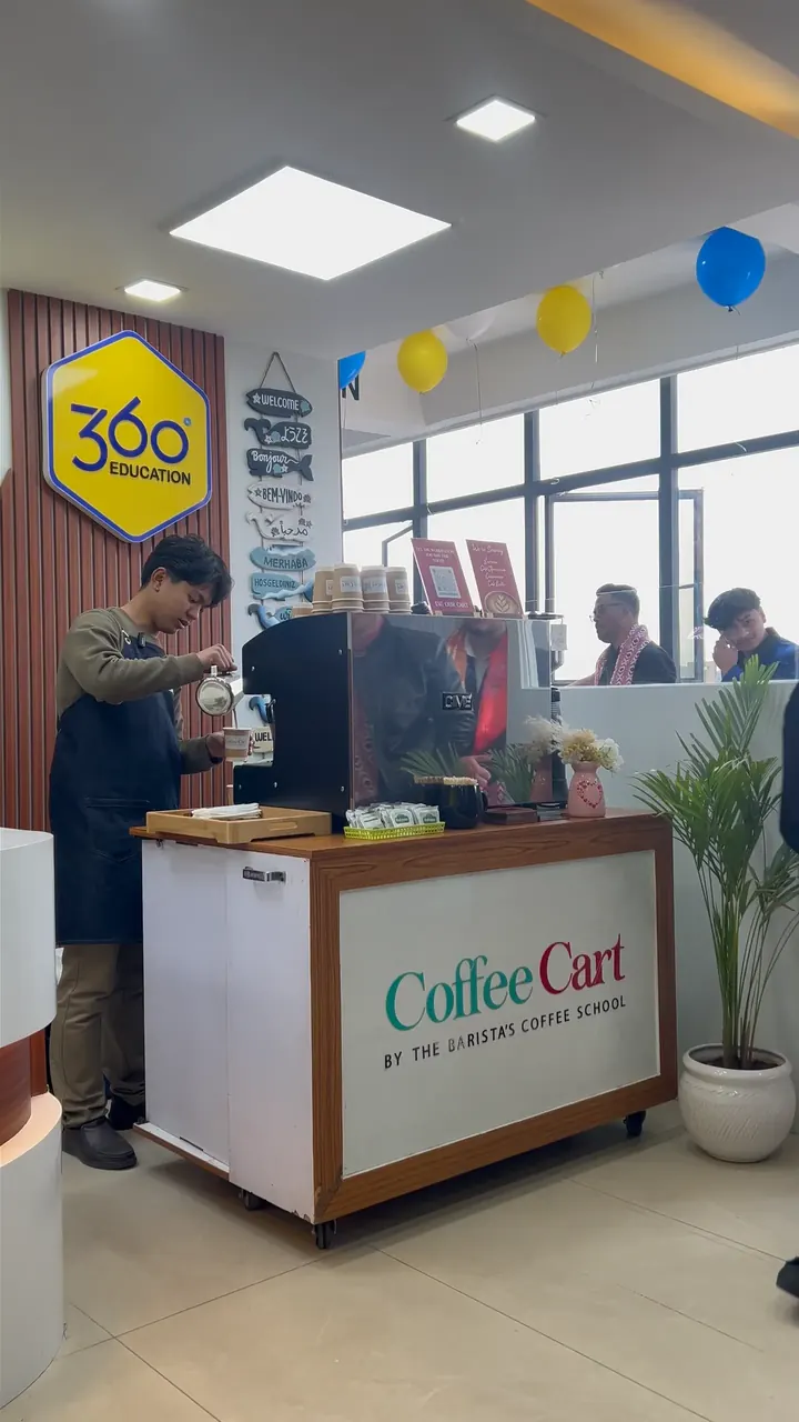 Coffee cart work